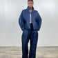 LA SUR-CHEMISE EN DENIM BRUT