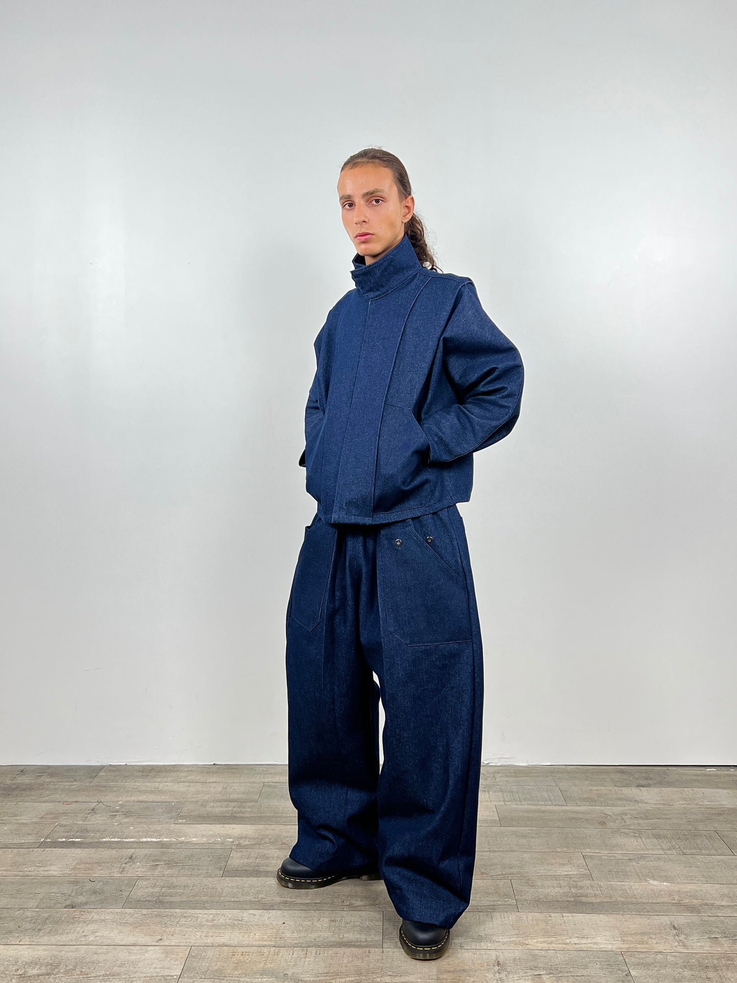 LE FUTAL EN DENIM BRUT
