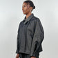 LA SUR-CHEMISE EN DENIM BRUT