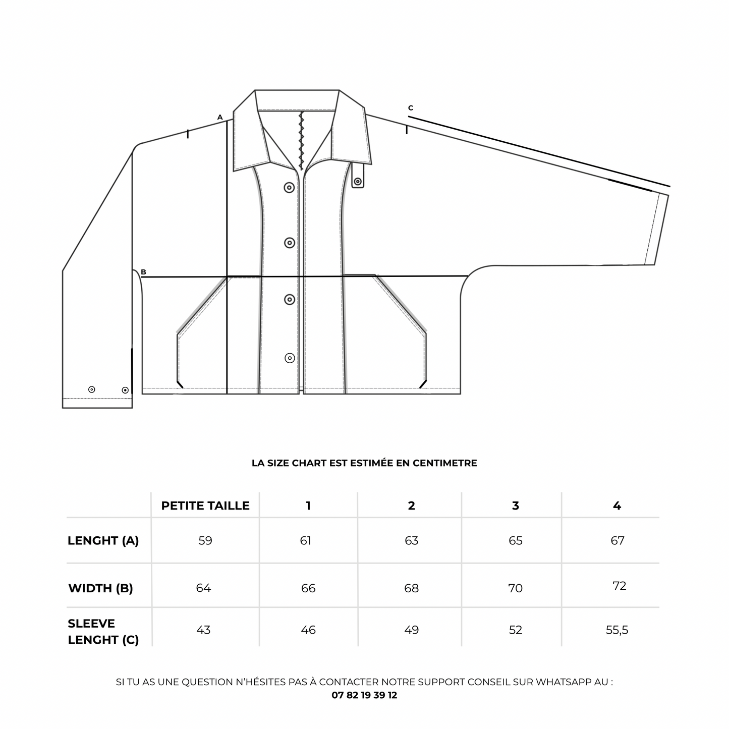 LA SUR-CHEMISE INDIGO