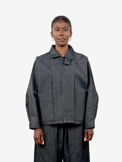 LA SUR-CHEMISE ANTHRACITE