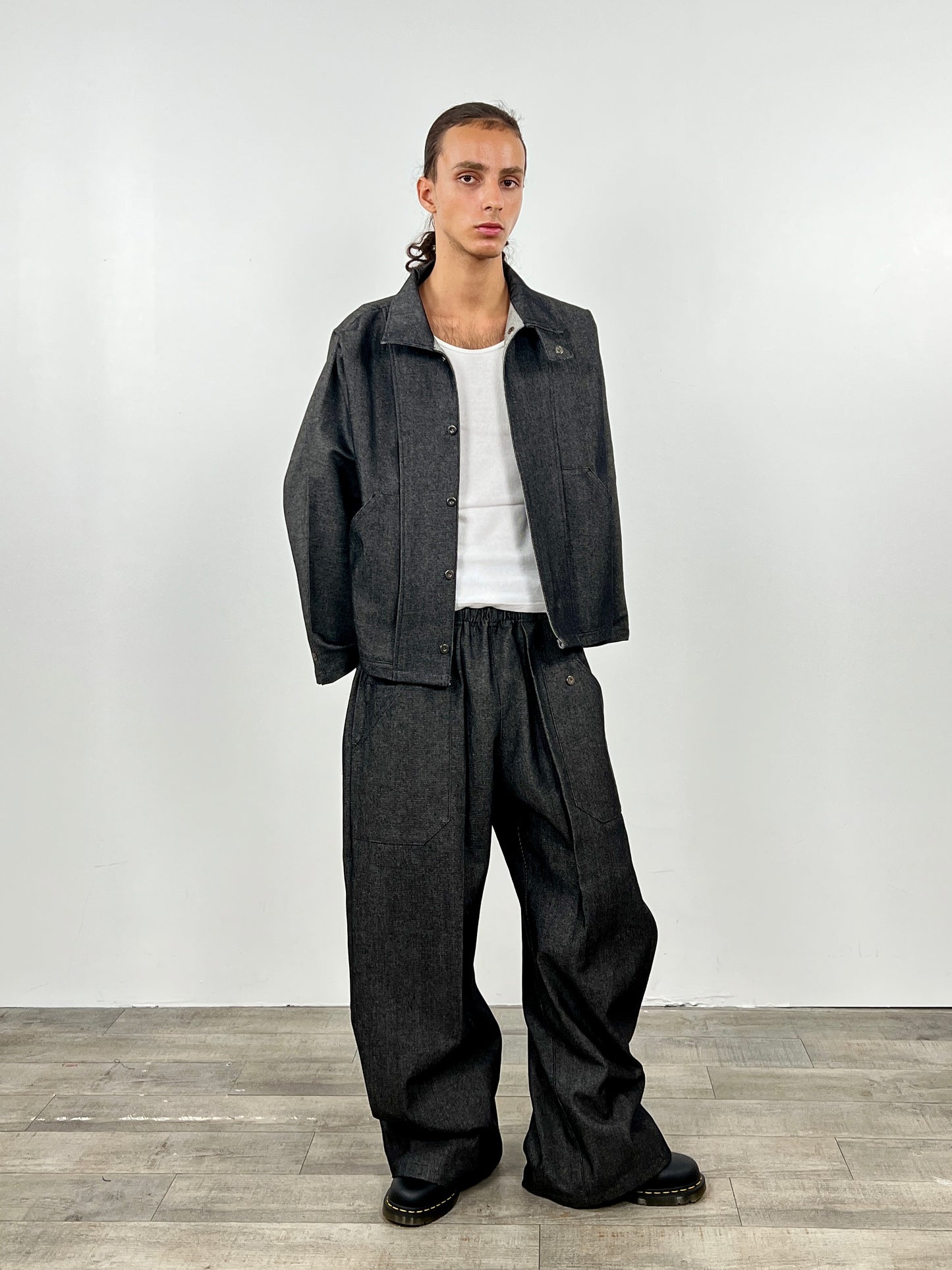 LE FUTAL EN DENIM BRUT
