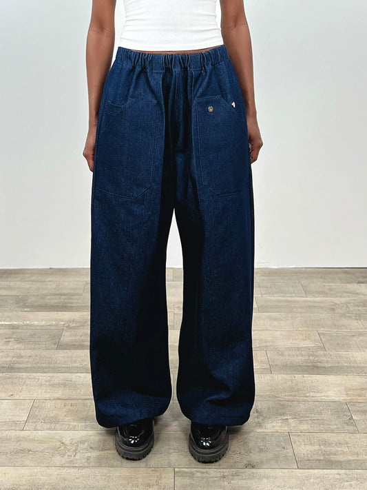 LE FUTAL EN DENIM BRUT