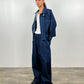 LA SUR-CHEMISE EN DENIM BRUT